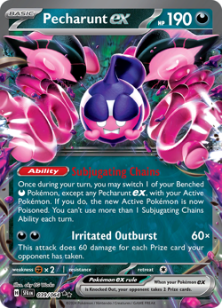 Pecharunt ex 039/064 - Shrouded Fable - Pokemon TCG - Double Rare - Image 1
