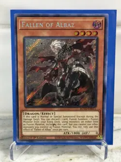 Yugioh Fallen Of Albaz Secret Rare Near Mint 1st Edition ROTD-EN011 - Image 1