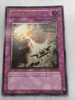 Yugioh Divine Wrath RDS-EN050 1st Edition Ultimate Rare Holo - LP - Image 1