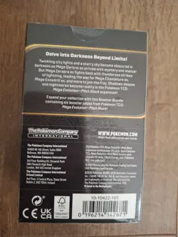 Pokemon TCG Mega Evolution Pitch Black Booster Bundle 6 Packs SEALED - Image 2