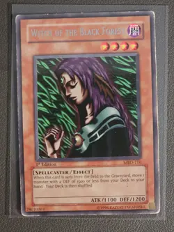 YuGiOh! Witch of the Black Forest MRD-116 Metal Raiders 1st Edition Vintage TCG - Image 1