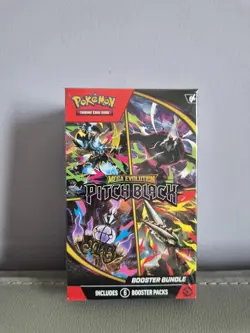 Pokemon TCG Mega Evolution-Pitch Black Booster Bundle 6 Packs - Sealed ✅ - Image 1