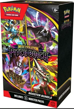 Pre Sale - Pokemon Pitch Black Booster Bundle - English 6 Booster Packs - Image 1