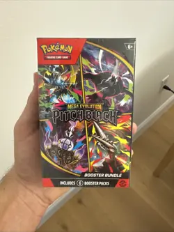 Pokemon TCG: Mega Evolution-Pitch Black Booster Bundle 6 Packs IN HAND FAST SHIP - Image 1