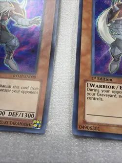 Yugioh Necro Gardna RYMP-EN009 Secret Rare 1st Ed NM 2x 2 Copies - Image 3