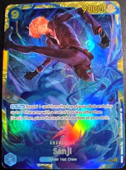 Sanji OP06-119 SEC - One Piece TCG - English Card Near-Mint Secret Rare - Image 1