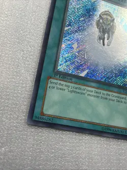 Yugioh Charge of the Light Brigade TDGS-EN089 Secret Rare 1st Edition NM - Image 2