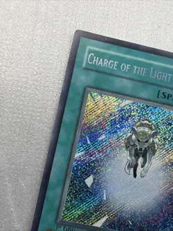Yugioh Charge of the Light Brigade TDGS-EN089 Secret Rare 1st Edition NM - Image 5