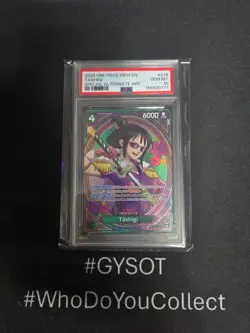 Tashigi (SP) Foil SR Extra Booster: One Piece Heroines Edition EB03-018 PSA 10 - Image 1