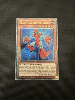 RA03-EN234 Machina Gearframe Quarter Century Secret Rare YuGiOh! NM - Image 1