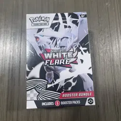 Pokemon TCG Scarlet & Violet—White Flare Booster Bundle Box 6 Packs English 2025 - Image 1