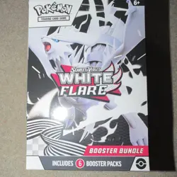 Pokemon TCG Scarlet & Violet: White Flare Booster Bundle Box - 6 Packs - Image 1