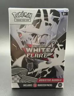 Pokemon TCG Scarlet & Violet White Flare Booster Bundle Box (6 Packs) - Image 1