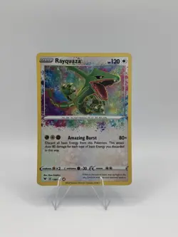 Rayquaza 138/185 Pokemon TCG Amazing Rare Vivid Voltage MP - Image 1