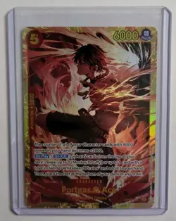 One Piece TCG - Portgas D. Ace OP16 118 SEC - The Time of Battle ENG NM - Image 1