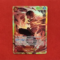 Bandai One Piece Card Game OP16-118 Portgas D. Ace SEC EN - Image 1