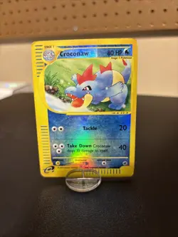 Croconaw 74/165 Reverse Holo Expedition Pokemon Card - Image 1
