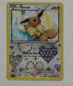 Pokemon Evee Card RC14/RC32 Holo Uncommon LP Generations Radiant Collection TCG - Image 1