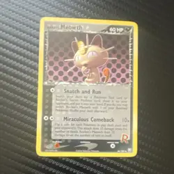 Pokemon Card - Rocket's Meowth Team Rocket Returns 46/109 Uncommon - Image 1