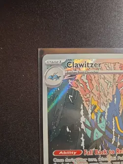 Pokemon TCG Clawitzer 141/132 2025 Mega Evolution Illustration Rare Card - NM - Image 2