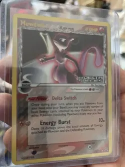 Mewtwo 12/113 EX Delta Species Delta Switch Holo Rare Pokemon TCG Card 2005 - Image 1