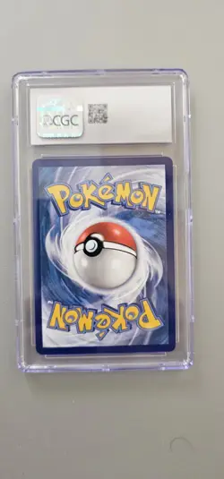Pokemon TCG Celebi v 245/264 Fusion Strike Alternate Art Rare Holo Card PSA 10 - Image 2