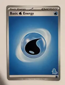 Basic Water Energy My First Battle Unconfirmed Squirtle Stamped U NM Pokemon - Image 1