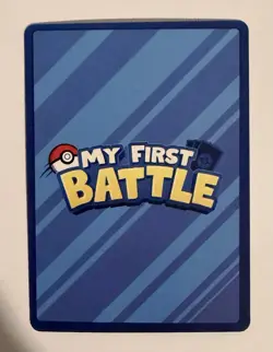 Basic Water Energy My First Battle Unconfirmed Squirtle Stamped U NM Pokemon - Image 2