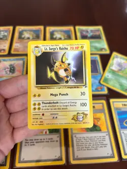 Pokemon Gym Heroes Rare Card Lot - Vintage - Image 2