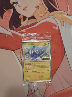 Pokemon Pitch Black - STAFF Prerelease Promo Cards - Sealed Pack of 4 - Image 1