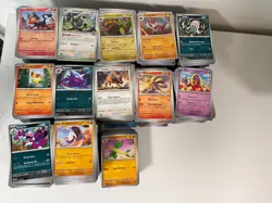 Est 2.5k Pokemon Card Bulk Lot - Near Mint 1k rev/holo, 1.5k Common/Uncommon - Image 1