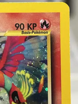Ho-Oh Neo Revelation 7/64 Holo GERMAN Pokemon Card - Image 3