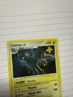 Luxray 8/146 Legends Awakened Holo Rare Pokemon Card NM - Image 3