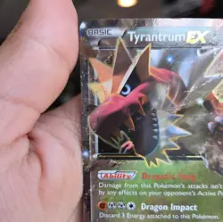 Tyrantrum EX XY70 XY Holo Promo Pokemon TCG Card 180 HP English - Image 2
