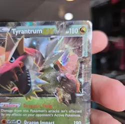 Tyrantrum EX XY70 XY Holo Promo Pokemon TCG Card 180 HP English - Image 3