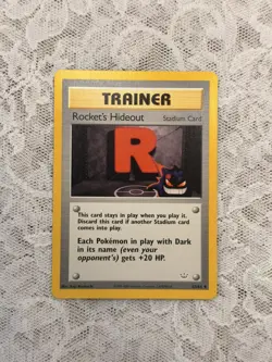 Pokemon Trading Card Game Rocket's Hideout 63/64 Neo Revelation Regular - Image 1