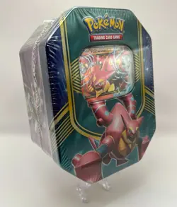 (402987) Pokemon 2016 Volcanion EX Battle Heart Collectors Tin - Factory Sealed 820650801464 - Image 2