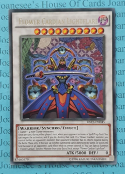 Flower Cardian Lightflare RATE-EN045 Rare Yu-Gi-Oh Card (U) New - Image 1