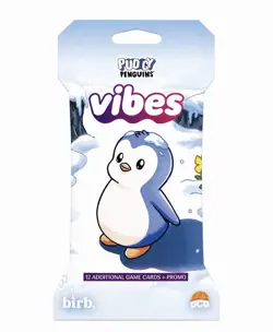 Pudgy Penguins Vibes TCG (2) Sealed Packs - 12 Additional Game Cards + Promo - Image 2