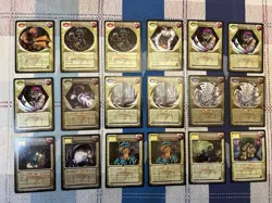 Lot of 18 Underneath Magi Nation Duel cards, some rare and limited promo - Image 1