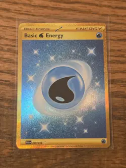 Water Energy Gold Basic 279/193 Sv02 Paldea Evolved Holo Card - Image 1