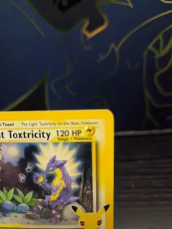 Pokemon Celebrations Light Toxtricity SWSH137 Sword & Shield Promo Card Holo LP - Image 3