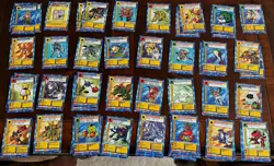 1999 Bandai Digimon Hyper Colosseum Card Lot 40+ Cards Mixed LP/MP Vintage - Image 1