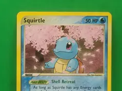 E Reader Squirtle 46/95 Common 2004 Pokemon Team Magma Vs. Team Aqua NM Card - Image 2