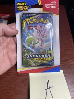 Sun & Moon Unbroken Bonds Booster Pack Factory Sealed Pokemon TCG +1 Promo Card - Image 1