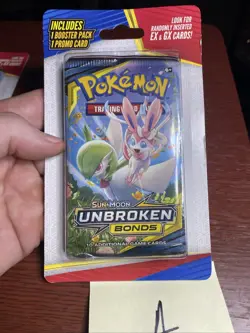 Sun & Moon Unbroken Bonds Booster Pack Factory Sealed Pokemon TCG +1 Promo Card - Image 2