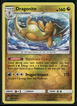 Pokemon TCG Sv: Scarlet & Violet 151 Dragonite 149/165 Rare Reverse Holo 2023 - Image 1