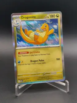 Pokemon TCG Dragonite 149/165 Sv: Scarlet & Violet 151 Holo Rare Mint 💎 - Image 1