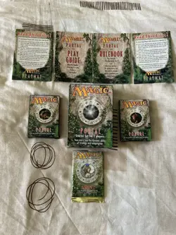 1997 MTG Magic the Gathering Portal Decks A&B Players VGC Playing Card Deck - Image 1