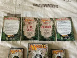 1997 MTG Magic the Gathering Portal Decks A&B Players VGC Playing Card Deck - Image 4